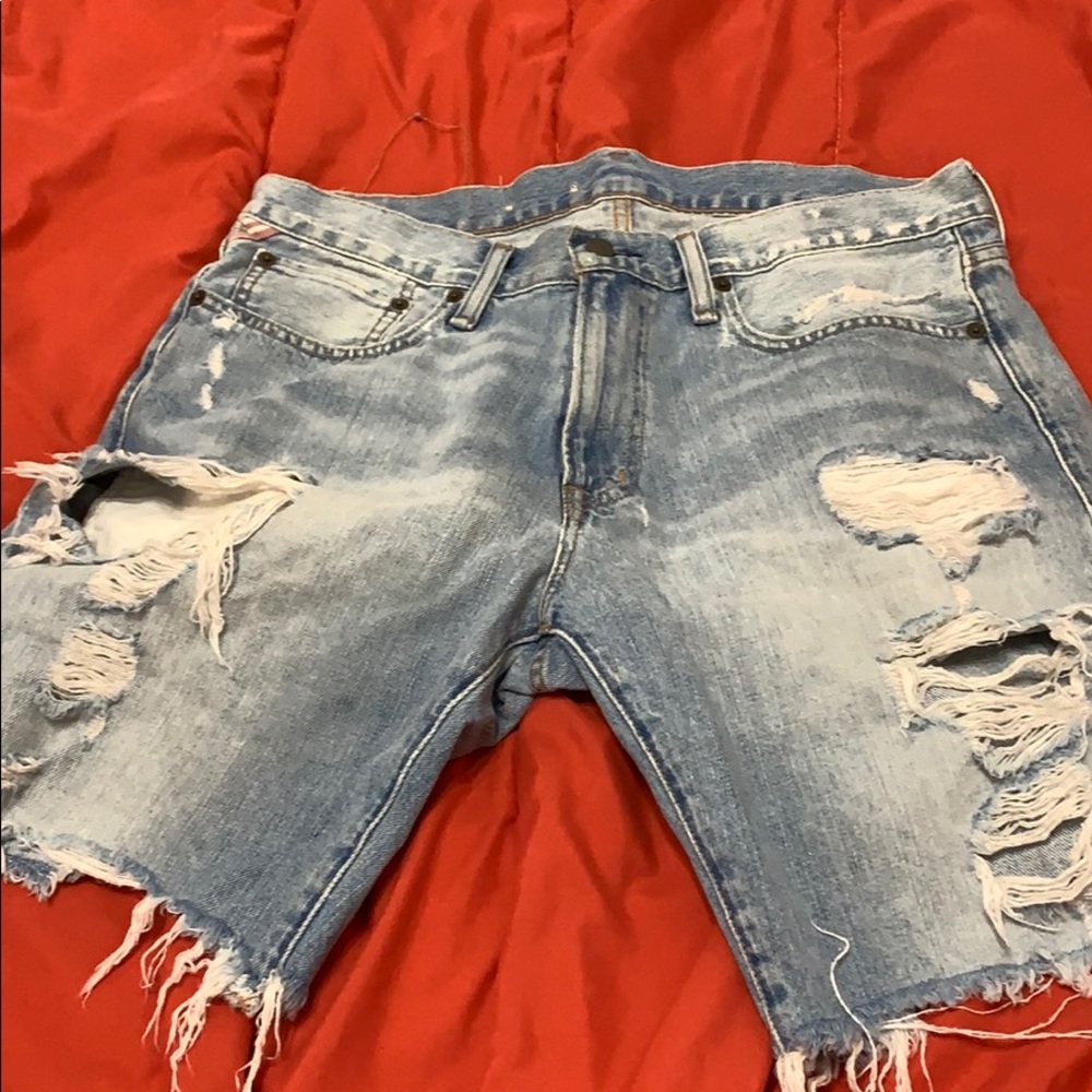 Men’s polo jeans shorts